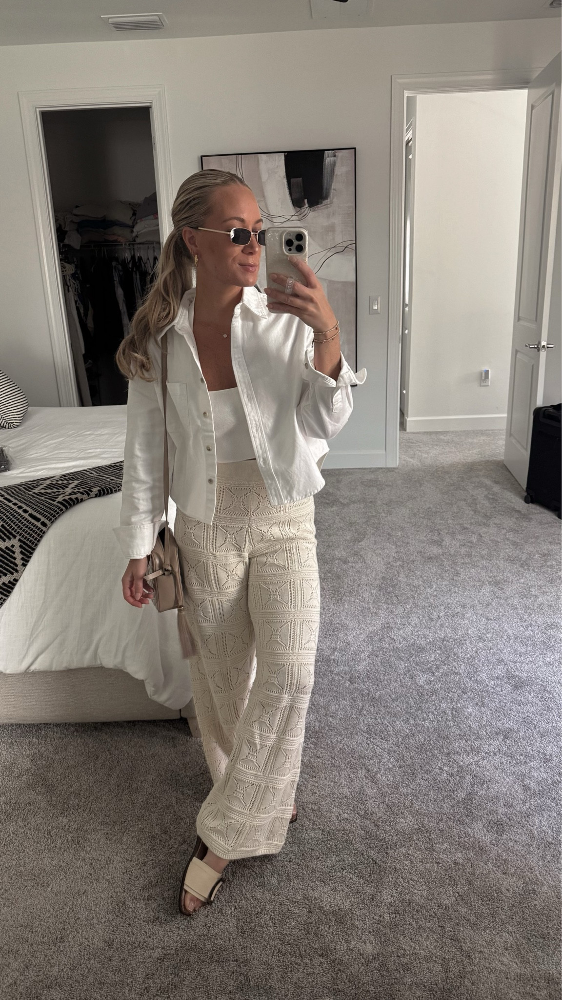 Loving this white/cream fit! Aritzia top & the rest are amazon finds! 🤩

Neutral fit, Amazon find, Amazon style, warm weather outfit, white button down, February style 


#LTKFindsUnder50 #LTKStyleTip