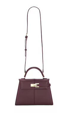 JW PEI Elise Large Top Handle Bag in Claret from Revolve.com | Revolve Clothing (Global)