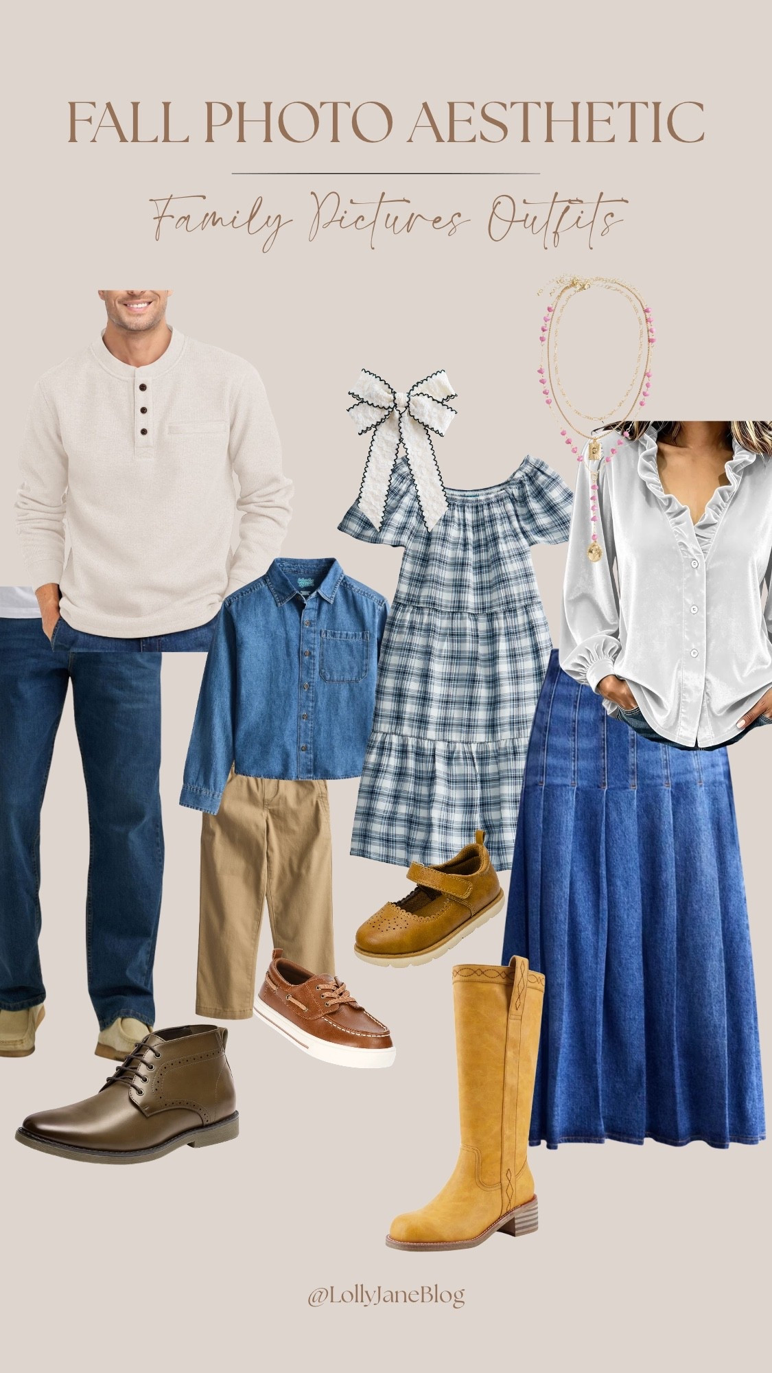 These fall family photo outfits are just too stinkin’ cute! 🍂🤎 We’re OBSESSED with all of these looks, and the best part? They all coordinate so perfectly without being too matchy-matchy! 👢✨

From cozy layers to the cutest fall pieces, Walmart has so many affordable finds to get the whole family photo-ready without breaking the bank! 🛍️🍁📸 We’re loving these looks for all the pumpkin patch visits, family photos, and cozy fall memories ahead. 🤎✨