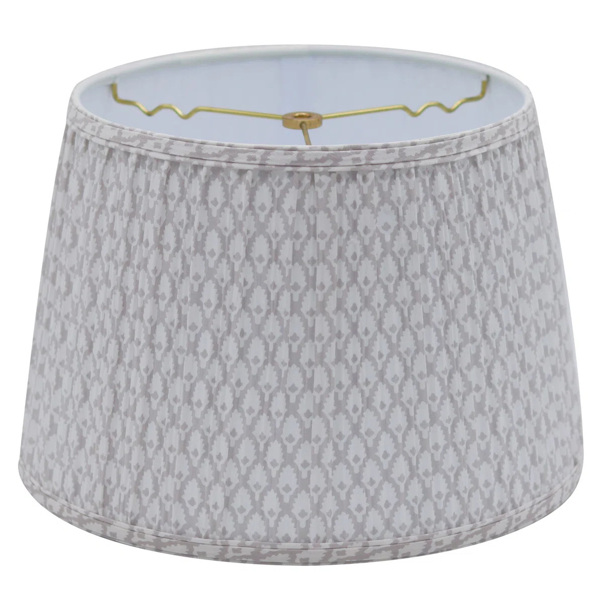 Empire Hardback Lampshade With Washer Fitter, White | Wayfair North America