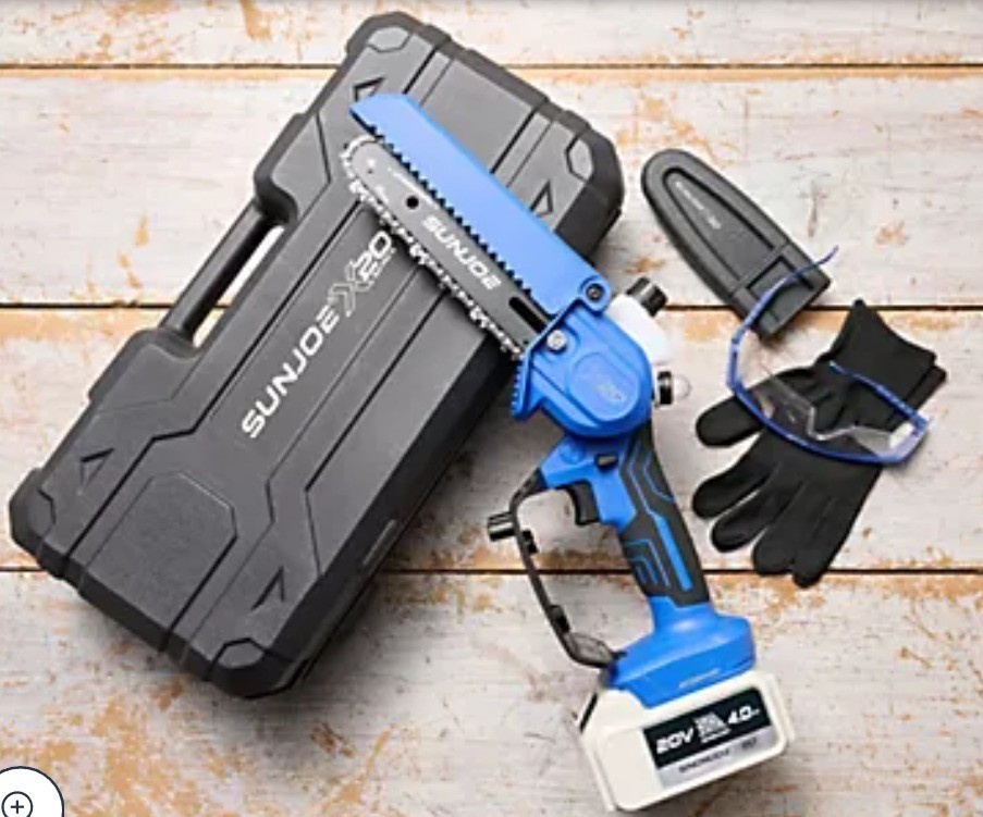 Sun Joe "Go" 20V Handheld 6" Pruning Chain Saw w/ Accessories

#LTKSeasonal #LTKHome #LTKMens