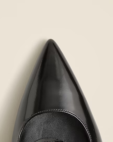 Made-in-Italy Colette buckle slingback pumps in leather | J. Crew US