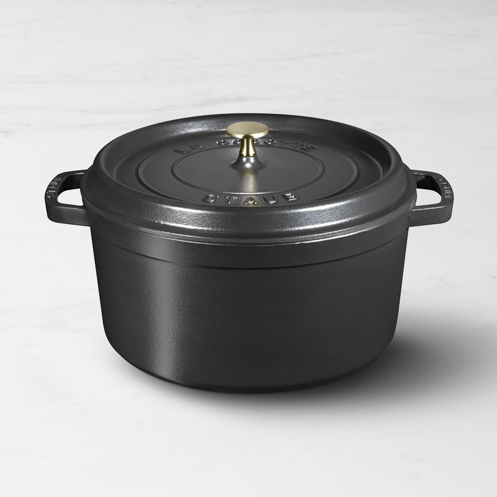 Staub Enameled Cast Iron Round Dutch Oven, 7-Qt. | Williams-Sonoma