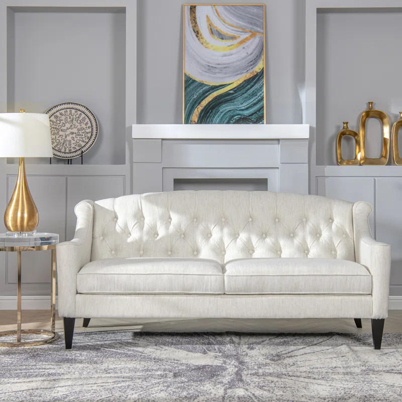 Damiano 75'' Velvet Sofa | Wayfair North America