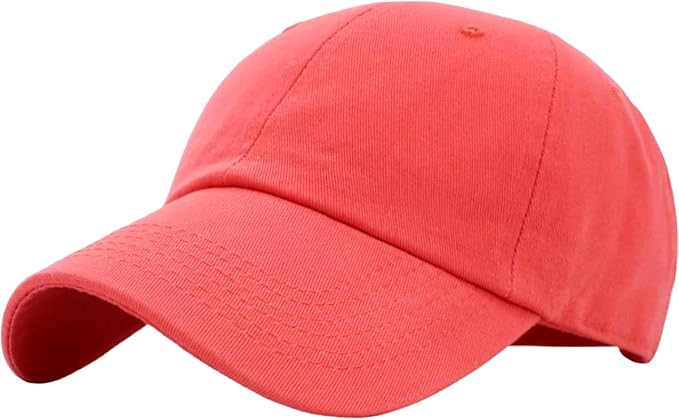 KBETHOS® Classic Cotton Adjustable Low Crown Cotton Baseball Cap | Amazon (US)