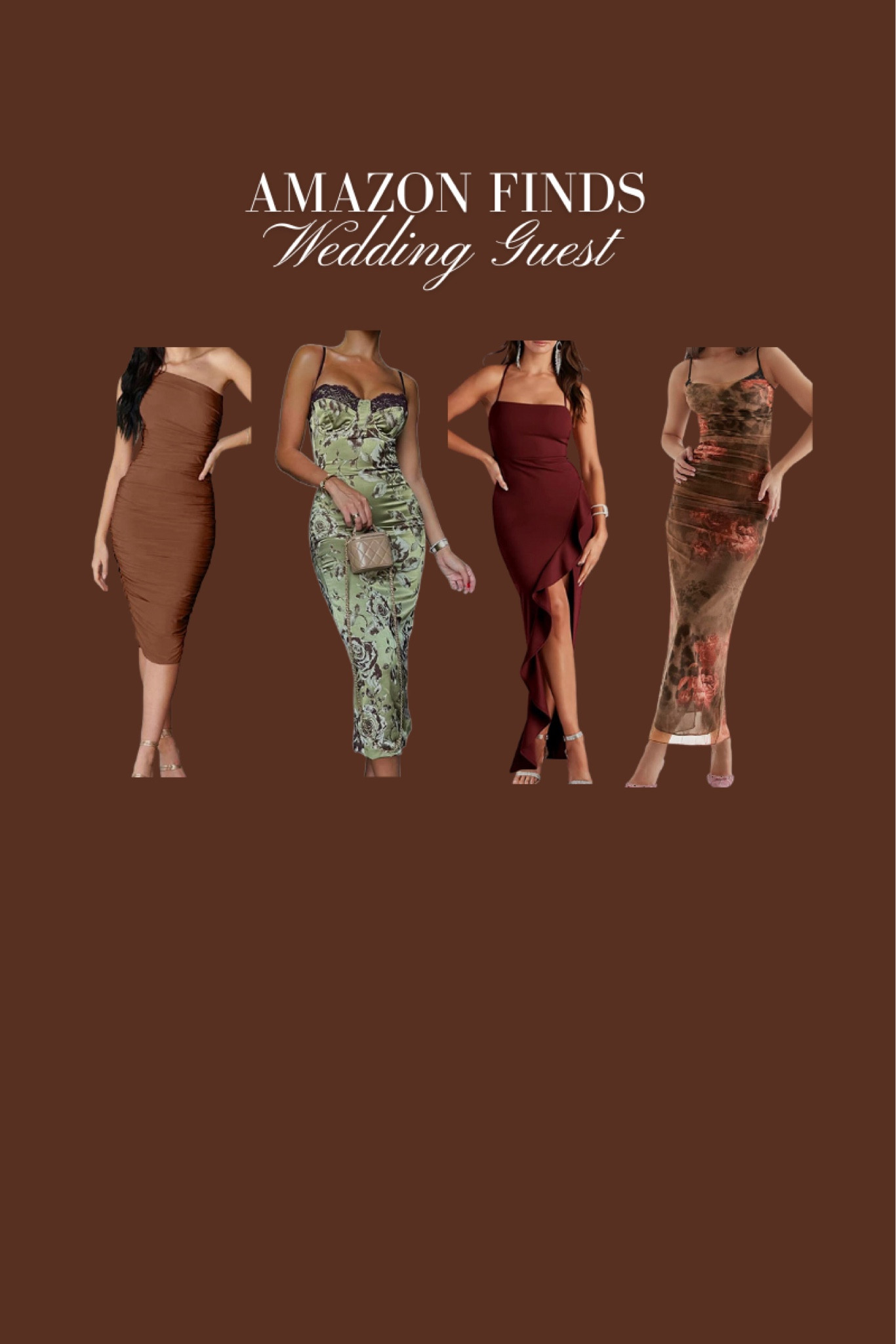 Linked some affordable wedding guest dresses from Amazon that’s perfect for the summer going into the fall too! #AmazonFinds #Amazon 

#LTKFind #LTKunder100 #LTKwedding