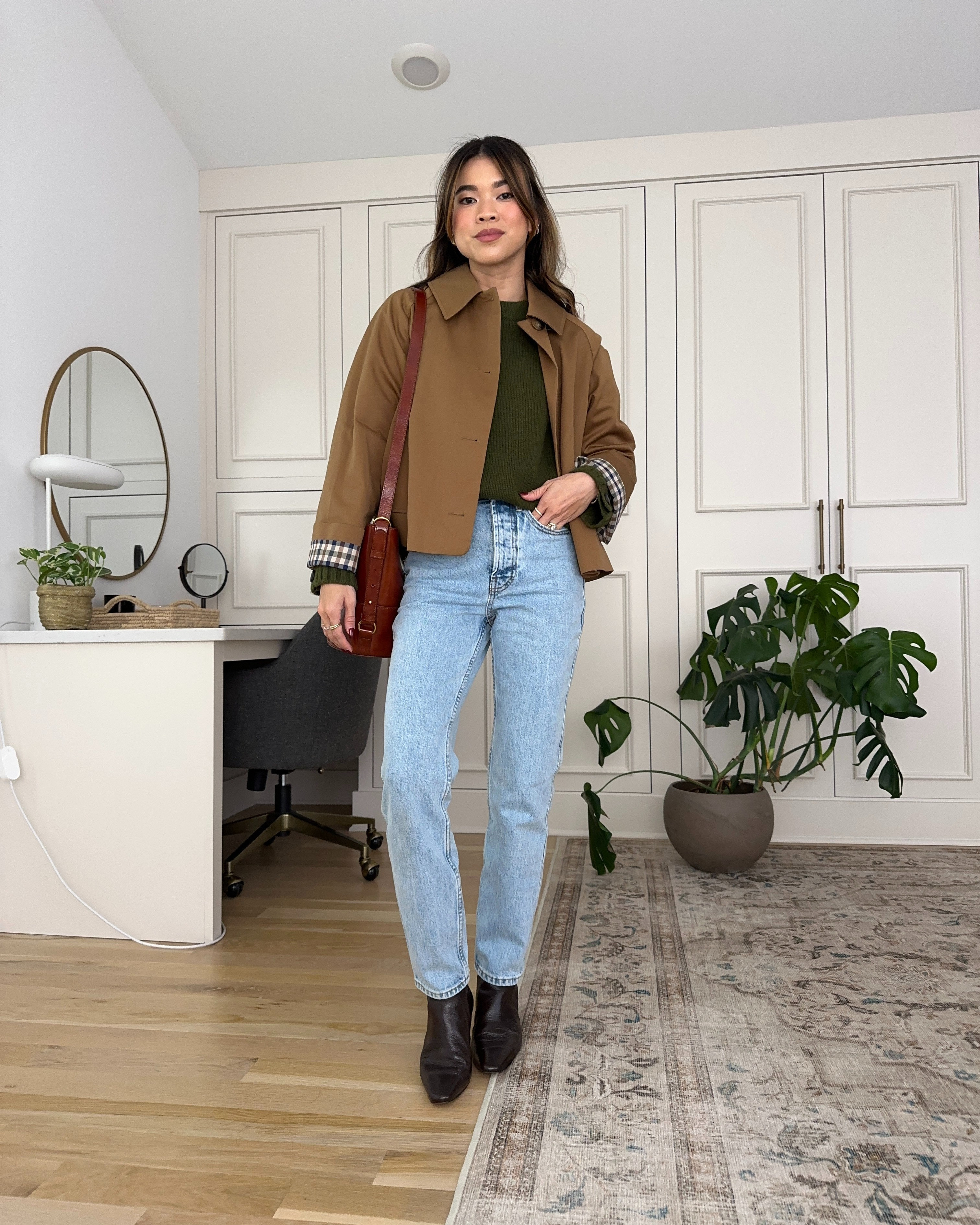 Sizing info: Wearing size XS in the sweater, size 2 in the jacket and jeans! 

petite fashion, get dressed with me, outfit inspiration, ootd, nashville outfit, Nashville influencer, petite style, vacation style, casual outfits, mom style, petite pants, autumn dress, fall outfit, fall pants, fall outfit inspo, fall outfit idea, fall top, fall style, fall dress, autumn outfit, autumn outfit idea, autumn pants, fall sweater, autumn sweater, cozy sweater, denim, jeans, fall denim, fall jeans, sezane sweater, sezane, fall jacket, sezane jacket 

 

#LTKSeasonal #LTKPetite #LTKStyleTip