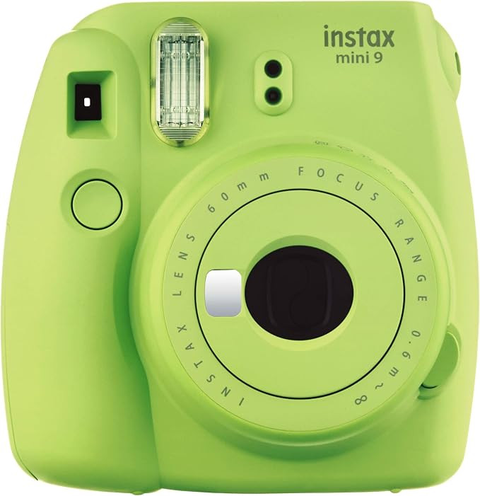 Fujifilm Instax Mini 9 Instant Camera, Lime Green | Amazon (US)