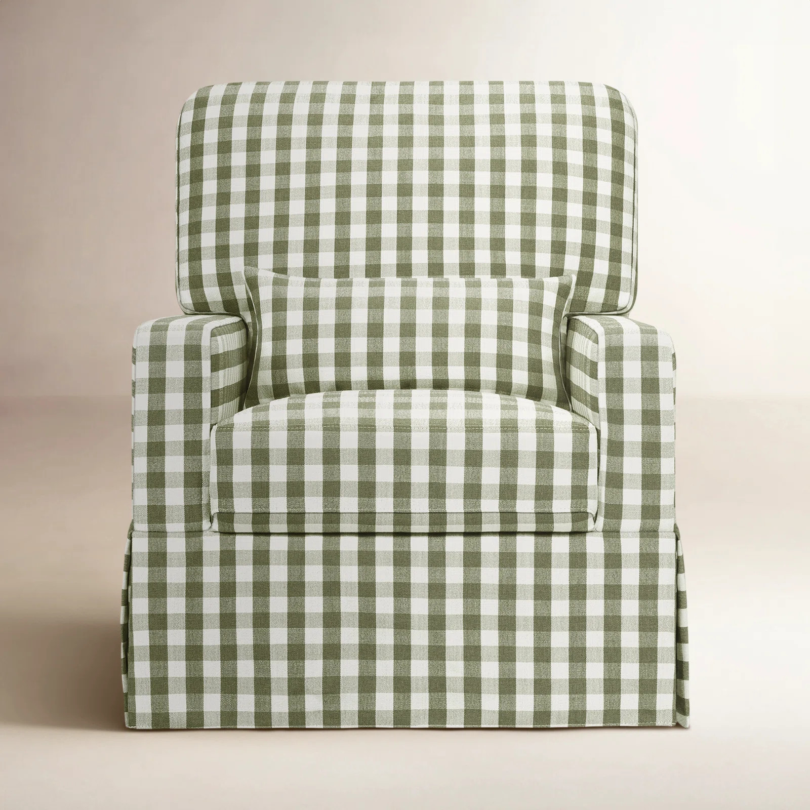 Crawford Upholstered Swivel Glider | Birch Lane