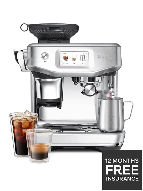 Sage The Barista Touch Impress Coffee Machine - Stainless Steel | Very (UK)