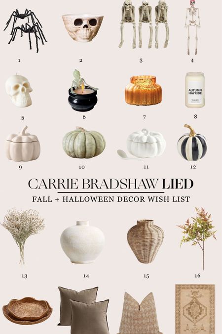 Halloween + fall decor today on CarrieBradshawLied.com - where you can also get the full list of links! 

#LTKhome #LTKHalloween