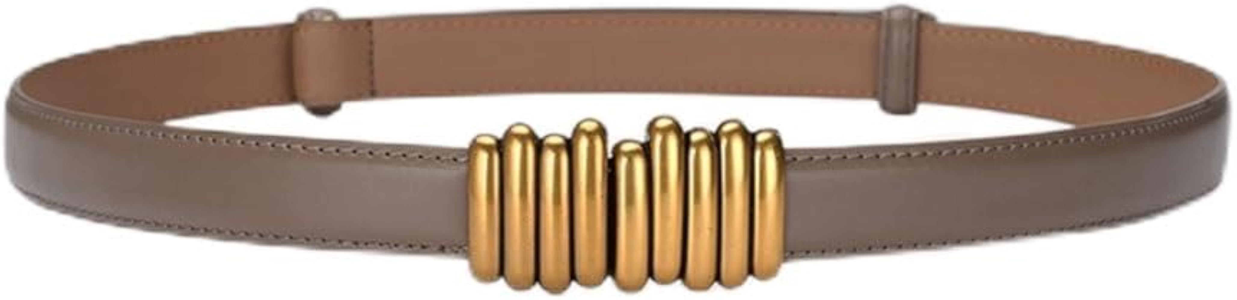 Women's denim belt fashion ladies dress belt women casual hundred match pin buckle belt thin belt... | Amazon (US)