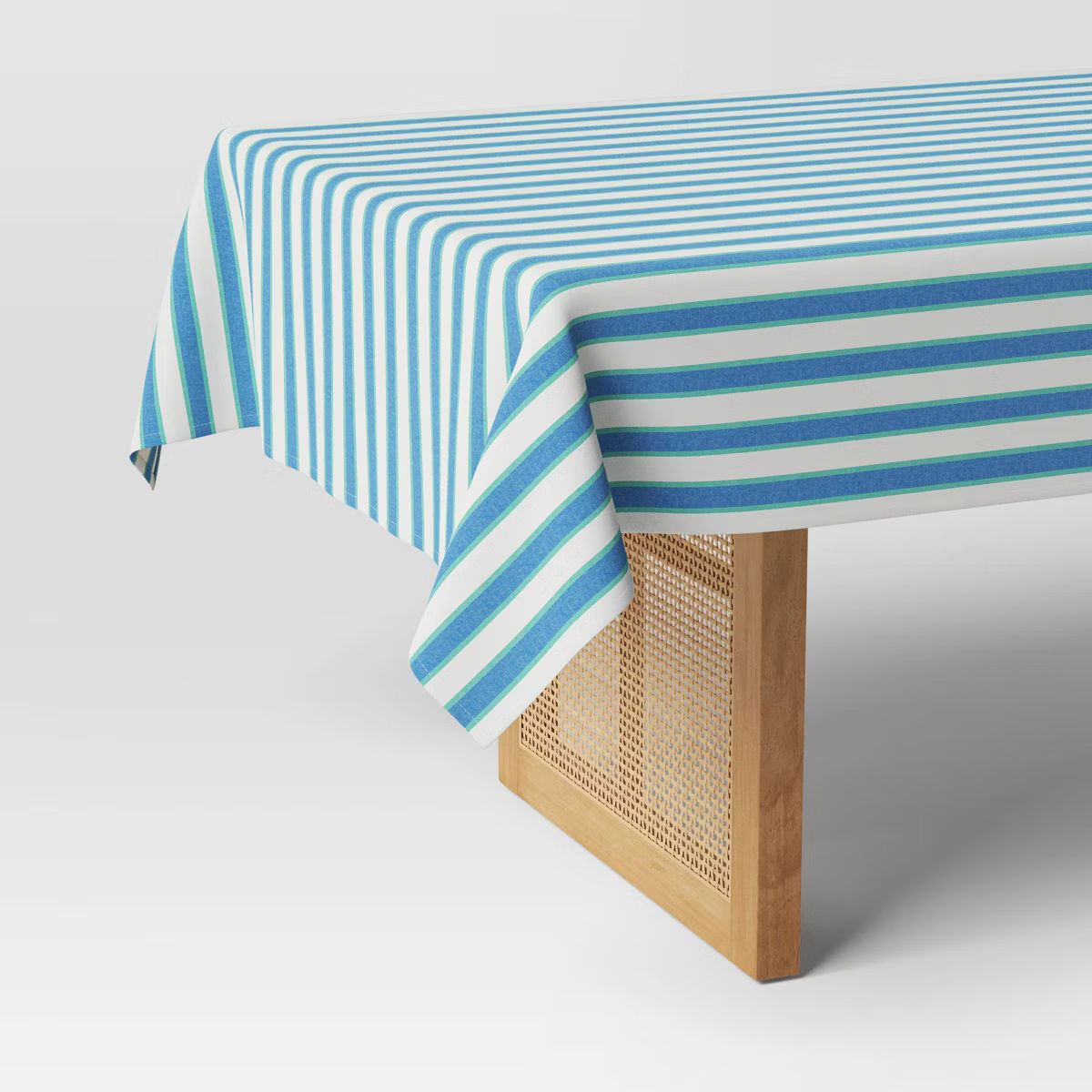 Striped Tablecloth Blue - Threshold™ | Target