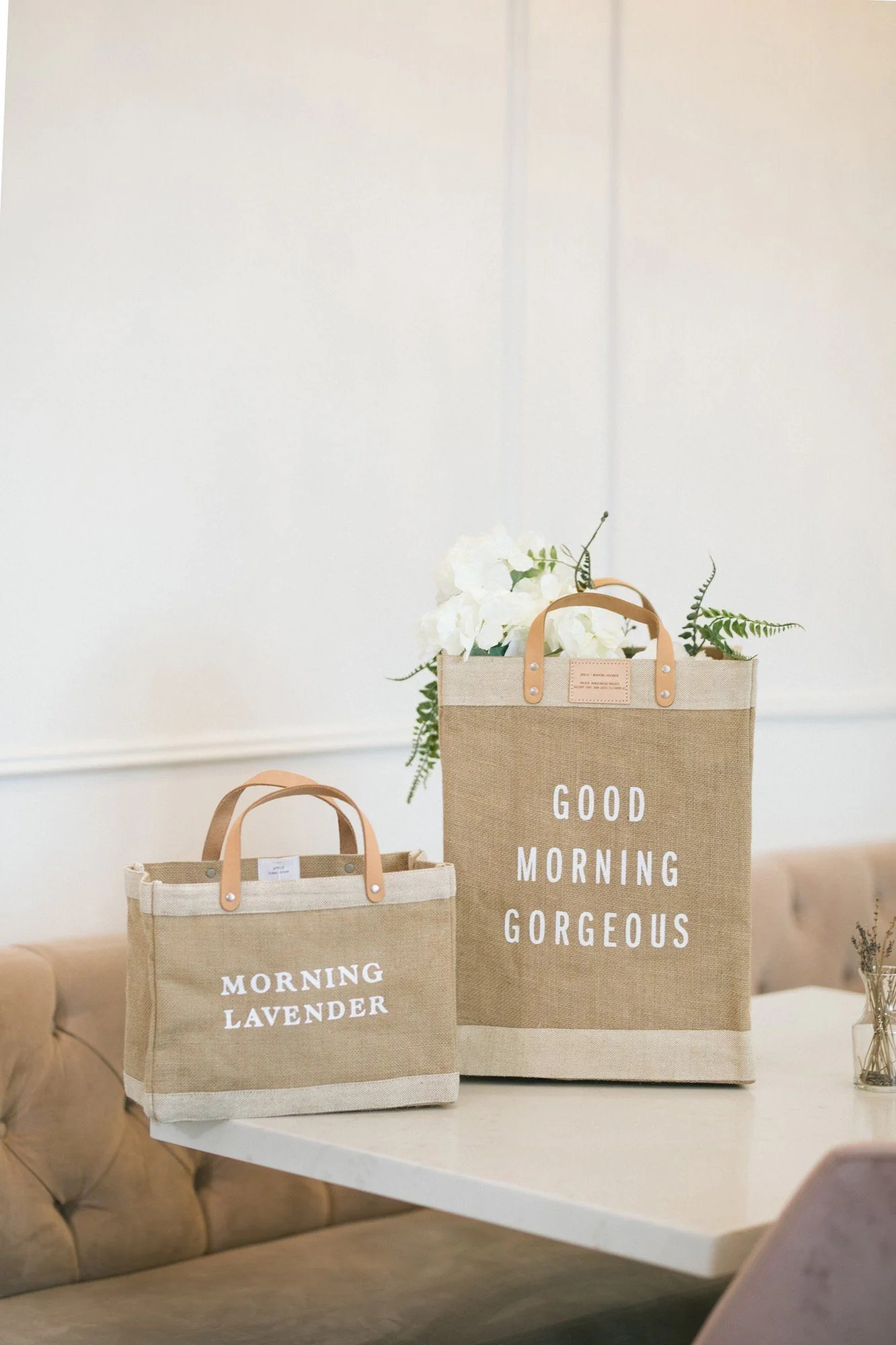 Morning Lavender Market Tote | Morning Lavender