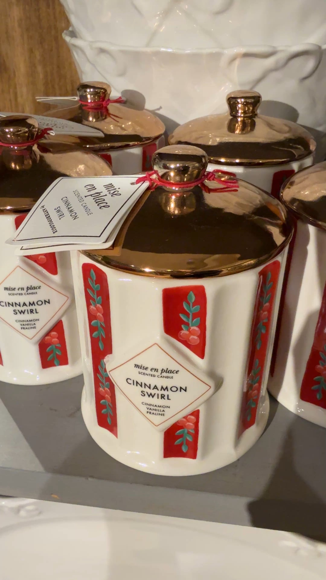 Great holiday gift idea! 🎁🎄✨ The mise en place Gourmand Cinnamon Swirl Ceramic Candle feels festive, cozy, and perfectly seasonal with its warm cinnamon-forward scent that instantly brings holiday baking vibes. 😍 The ceramic container adds a charming decorative touch, making it ideal for gifting or a stocking stuffer. Even better—it’s currently on sale at Anthropologie, so it’s a thoughtful little find at a great price! ❤️ #GiftGuide #GiftIdea #AnthropologieHome

#LTKSaleAlert #LTKHoliday #LTKGiftGuide