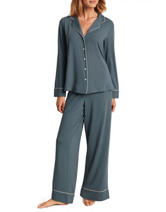 Women's Matilda Long Sleeve Top & Pants Pajama Set | Macy's