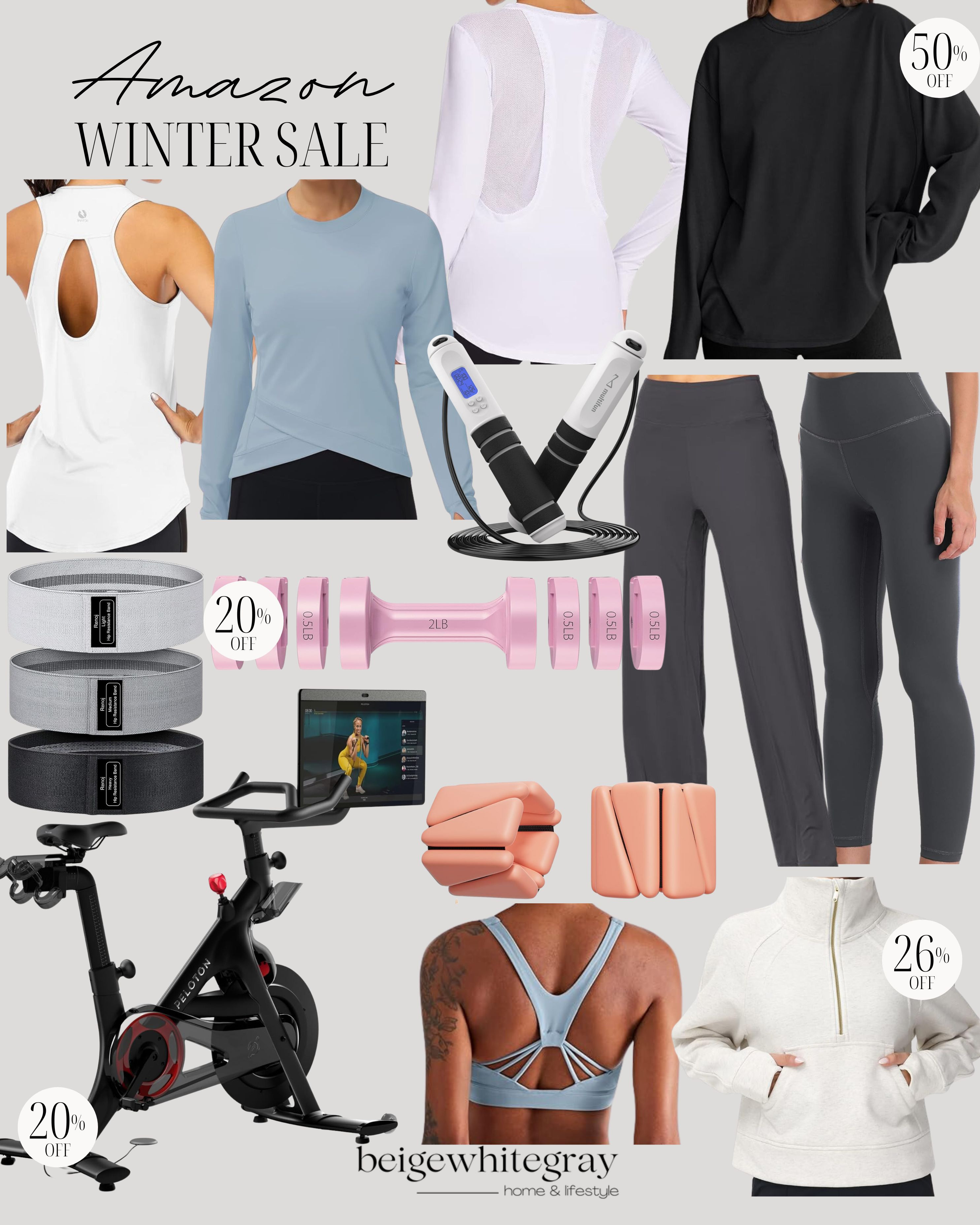Amazon Winter Sale!
Amazon Deals / Amazon Daily Deals / Amazon Fashion / Aesthetic Activewear / Adjustable Dumbbells / Resistance Bands / Yoga Mats / Kettlebells / Weight Benches / Treadmills / Exercise Bikes / Rowing Machines / Foam Rollers / Medicine Balls / Pull-Up Bars / Stability Balls / Jump Ropes / Cable Machines / Compact Storage Racks / Barbell Sets / Plyometric Boxes / Ankle Weights / Smart Fitness Mirrors / Foldable Workout Mats / Wall-Mounted Storage Hooks / Balance Boards / Weighted Hula Hoops / Aerobic Step Platforms / Portable Cardio Equipment / Aesthetic Home Gym / 
 

 

#LTKSeasonal #LTKActive #LTKSaleAlert