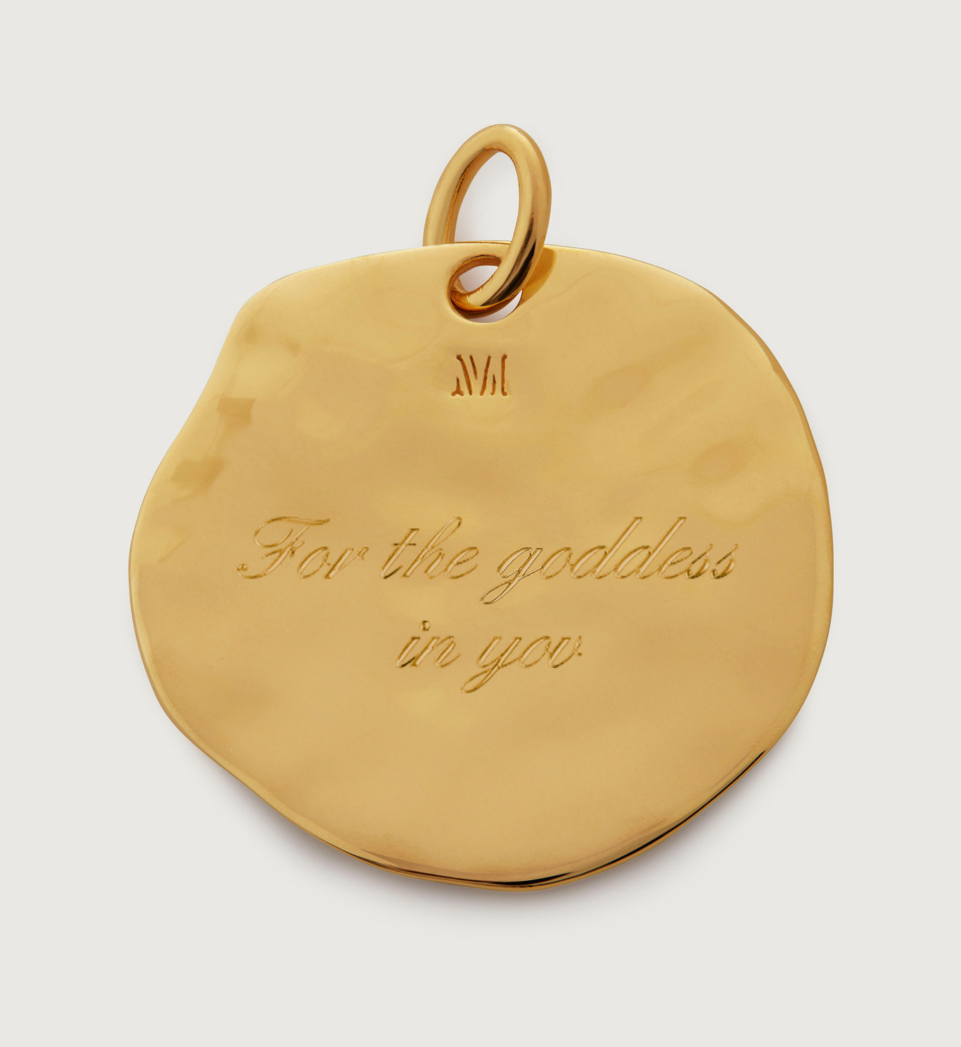 Goddess Coin Fine Chain Necklace | Monica Vinader (Global)