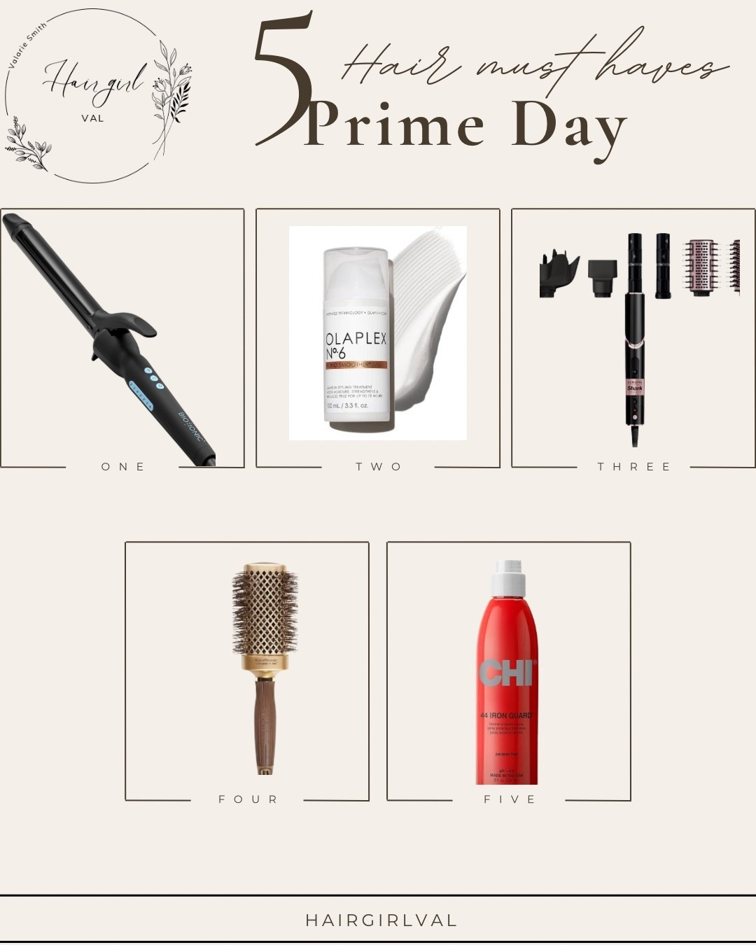 My top 5 hair must-haves are on major sale for Prime Day! ✂️✨ From the best heat protectant to the brush I can’t live without — these are my ride-or-die products I use behind the chair and at home 💁🏽‍♀️

🛍️ Snag them now before the deals are gone! Check out my LTK + Amazon Storefront for all the Prime Day hair faves — link in bio 💕
#PrimeDayBeauty #HairMustHaves #StylistApproved #LTKHair #LTKPrimeDay #AmazonBeauty #HairCareFavorites #HairTools #AmazonDeals #SalonSecrets #BehindTheChair #LTKSale