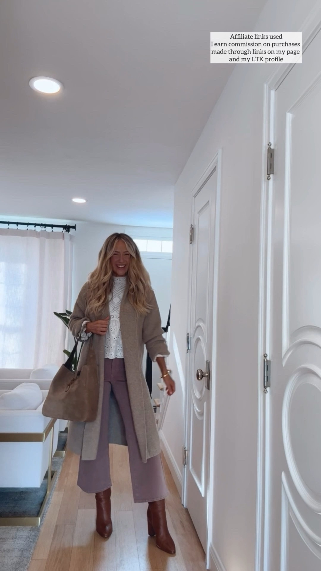 Spring transition outfit 

Pink jeans
