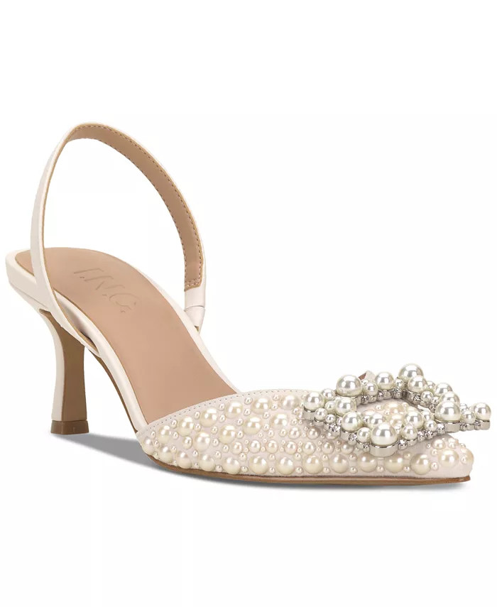 Women's Gevira Pointed-Toe Slingback Pumps, Created for Macy's | Macy's