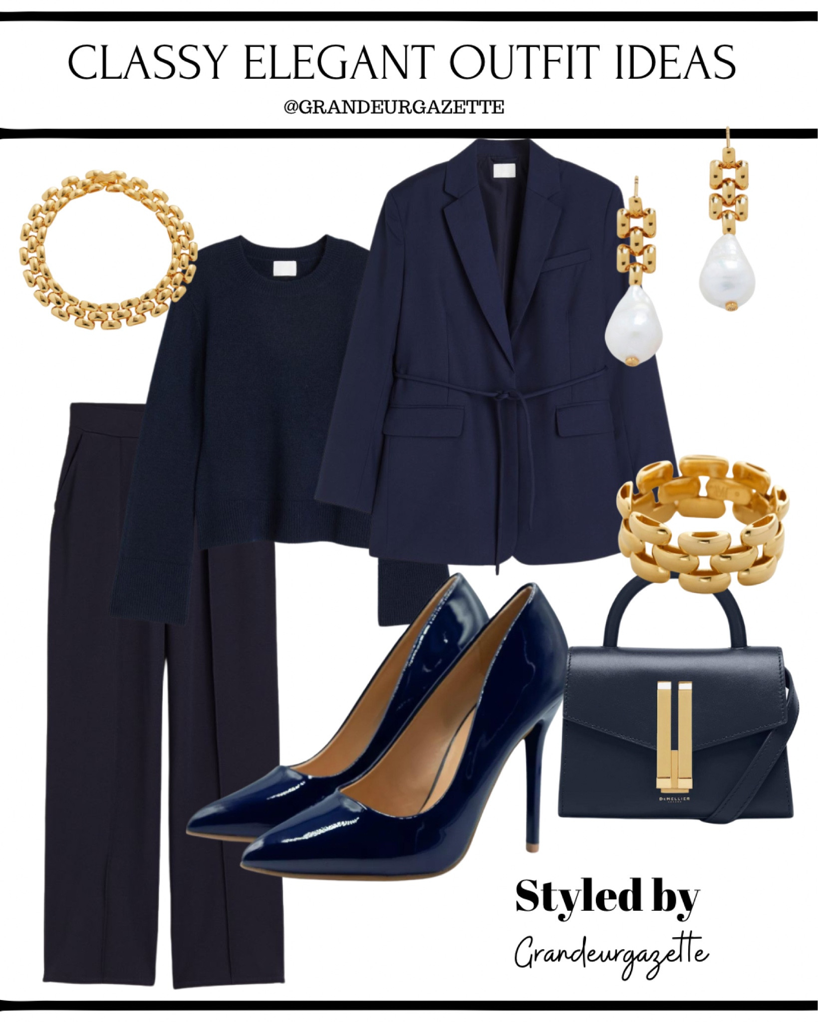 Navy Blue Classy BUISSNESS Outfit 💫

#LTKworkwear #LTKstyletip