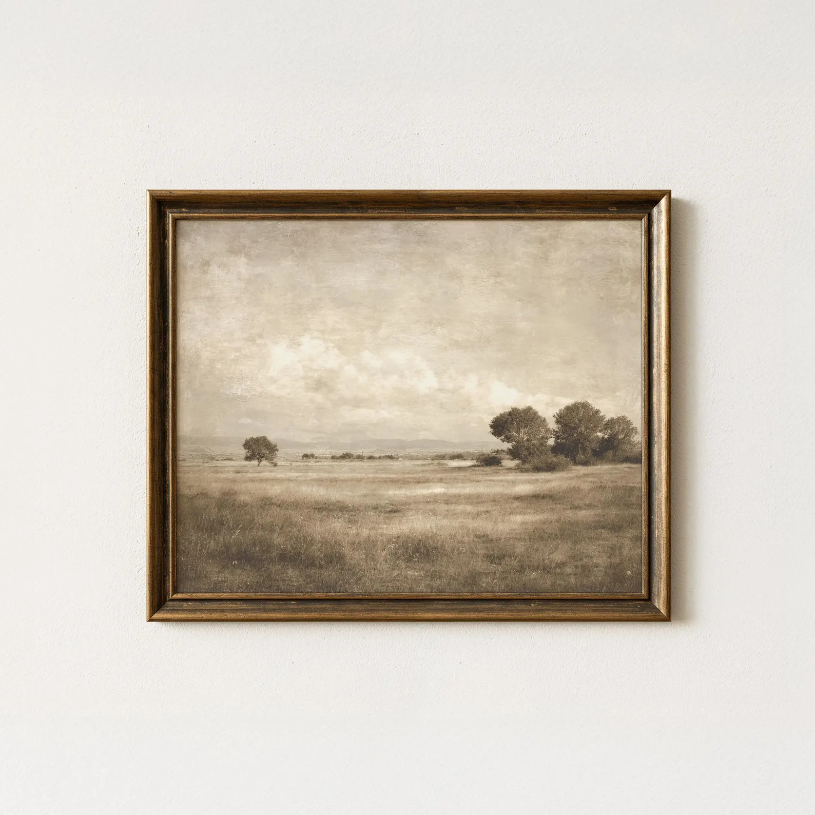 Digital Download | Vintage Art | Landscape | Tree Illustration | Watercolor - Etsy | Etsy (US)