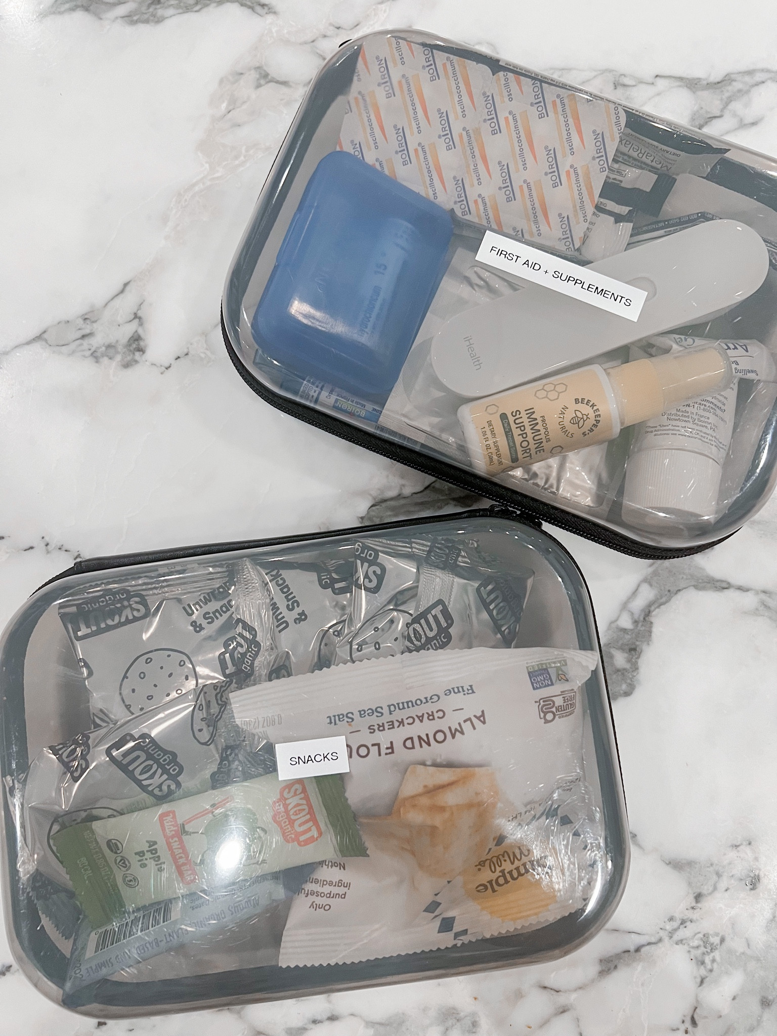 Use a pencil case for snacks or a first aid kit when traveling to avoid getting your snacks and meds smooshed. 

Mom hacks, parenting, mom advice, back to school, travel tips, traveling with kids 

#LTKkids #LTKtravel #LTKfamily