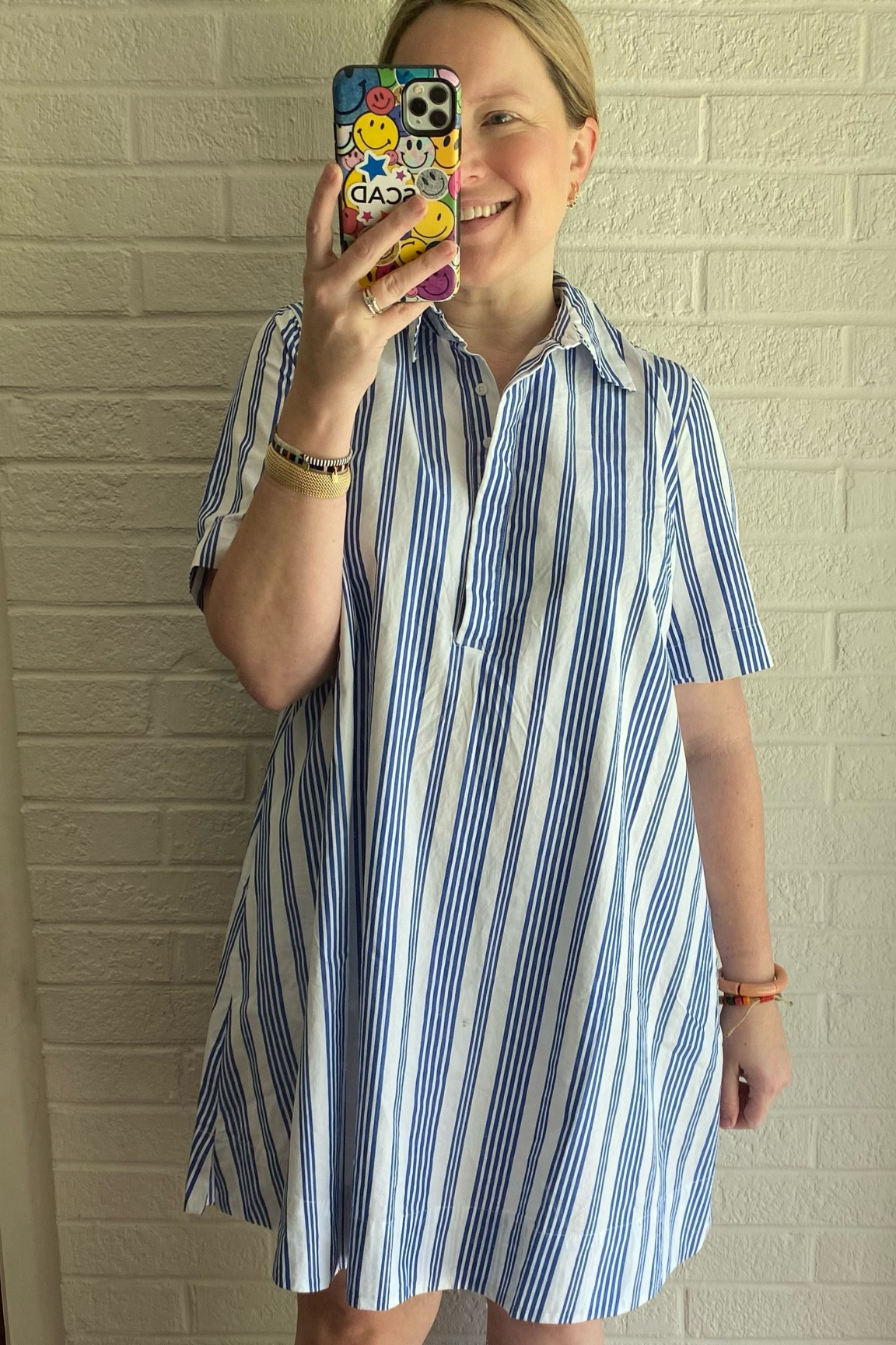 The cutest shirt dress from ON!

#LTKSeasonal #LTKover40 #LTKfindsunder50