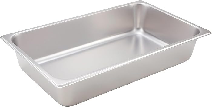 Winco 4-Inch Pan, Full, Stainless Steel | Amazon (US)
