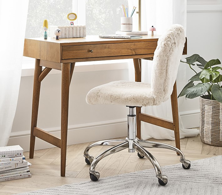 west elm x pbk Mid Century Mini Desk | Pottery Barn Kids