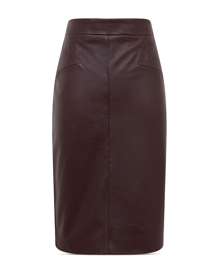 Reagan Leather Pencil Skirt | Bloomingdale's (US)