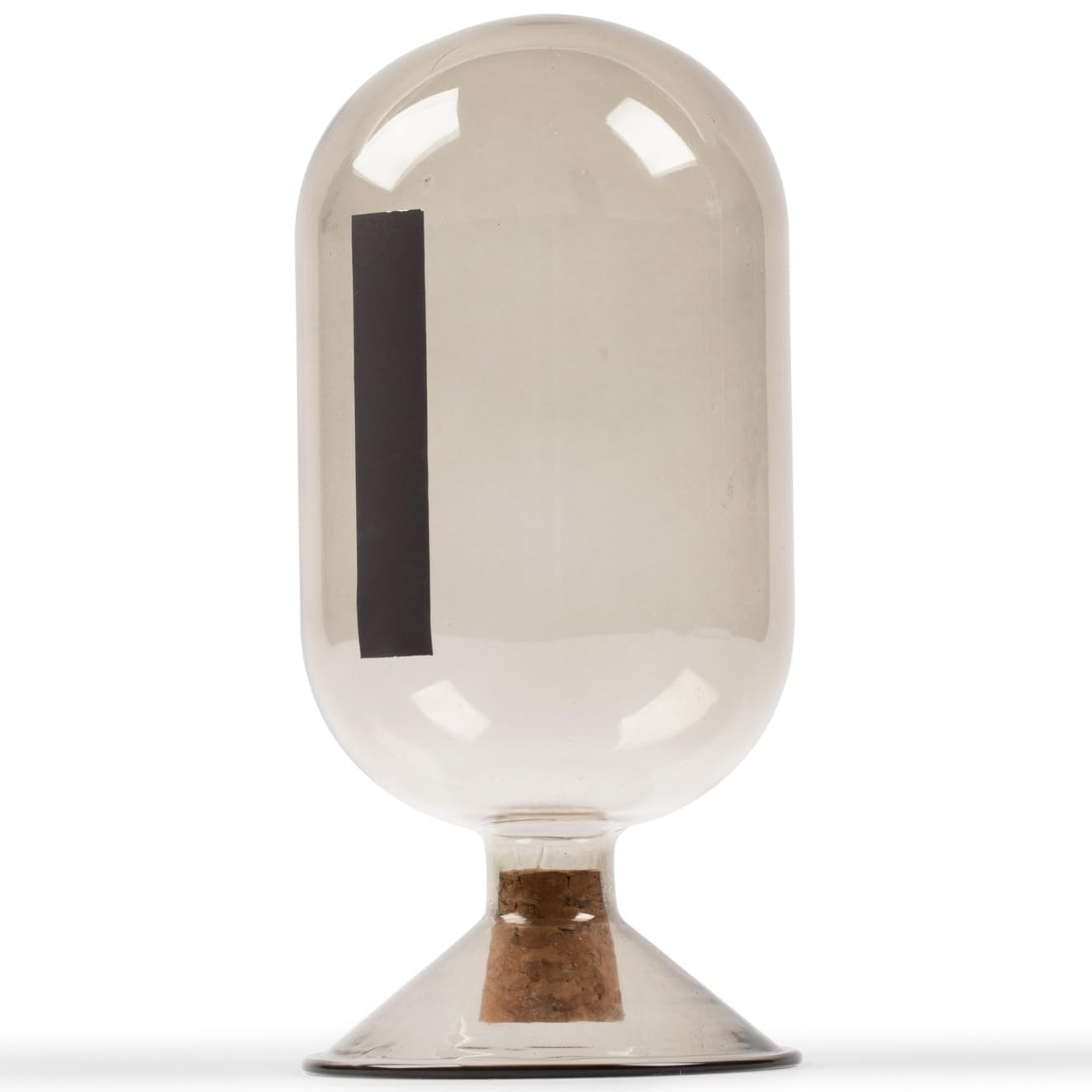 Premium Smoke Glass Cloche - Decorative Jar with Striker. Holder for Long Matches for Candles, Fi... | Amazon (US)