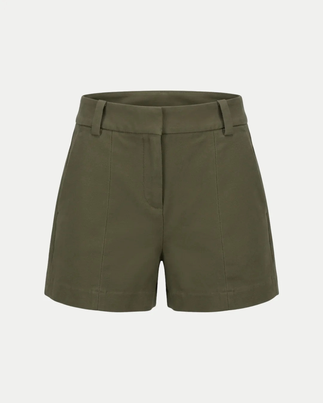 Lauren Shorts in Army Green | Classic Six