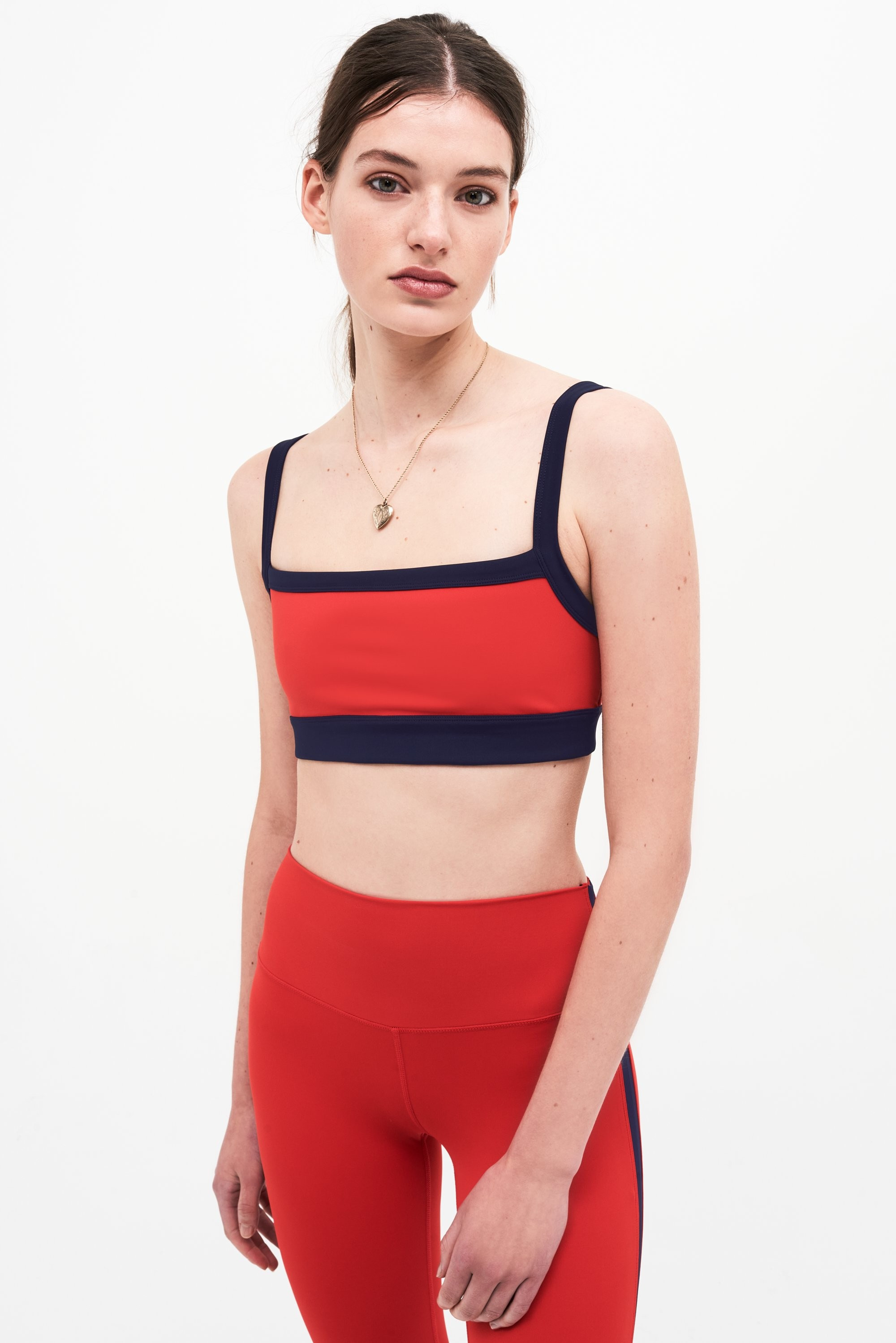 Monah Techflex Bra - Blood Orange/Indigo | SPLITS59 | Splits59.com