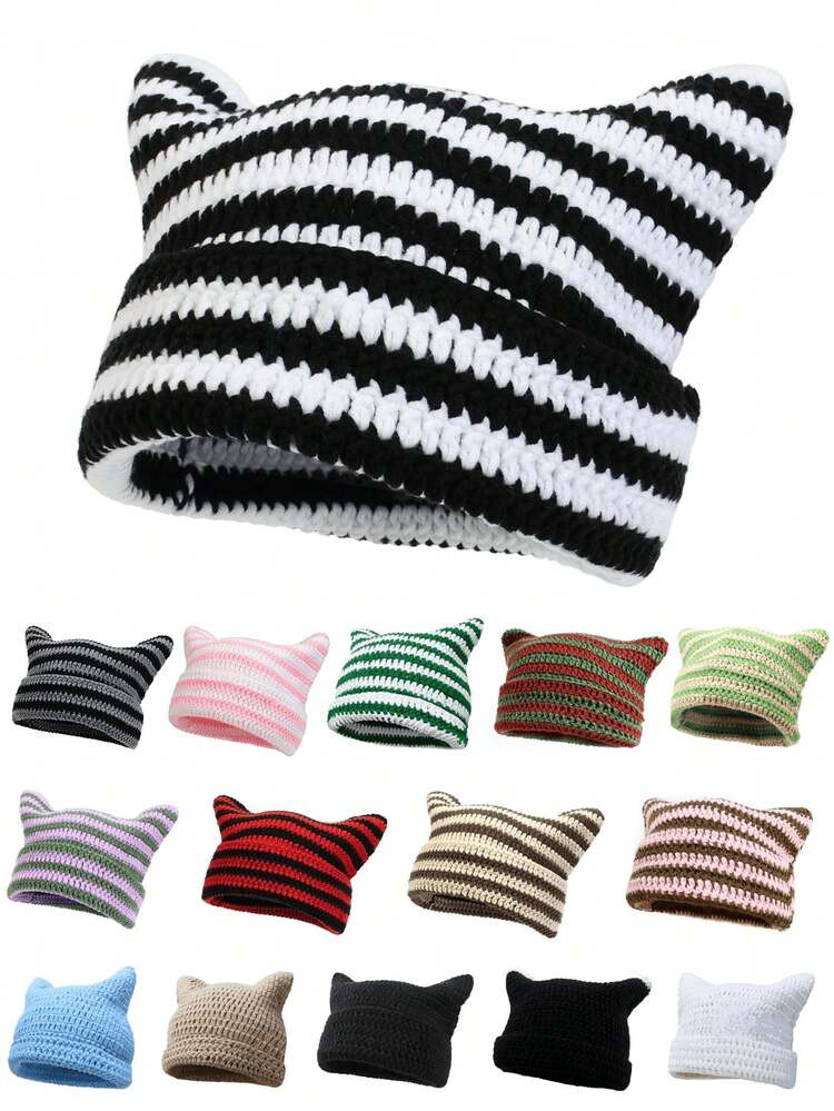 Striped hat | SHEIN