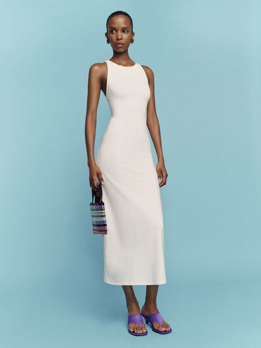 Teddi Knit Dress | Reformation (Global)