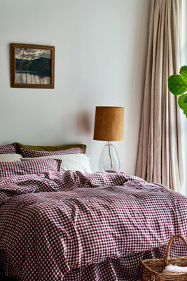 Piglet in Bed Linen Blend Duvet Cover | Anthropologie (US)