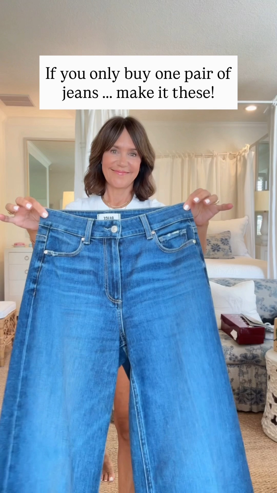 If you only buy ONE pair of jeans … MAKE IT THESE!!! 🌟🌟🌟🌟🌟 

And the best part? Several washes are ON SALE during the Nordstrom Anniversary Sale! (Linked all the pairs below!) 

After 25 years as Nordstrom buyer and personal stylist - I can confidently say these are my highest recommendation when it comes to jeans! 

The fit is so flattering, they’re super soft, and have the perfect amount of stretch (but no sag). Oh, and they look good on EVERYONE! 

If the “Sisterhood of the Traveling Pants” was real - these jeans would actually be the STAR✨😂

Trust me - you cannot go wrong with these! 

Fit runs true to size. If between sizes, size down. 

#bestjeans #viraljeans #nordstromsale #nordstrom

#LTKSaleAlert #LTKOver40 #LTKgrwm
