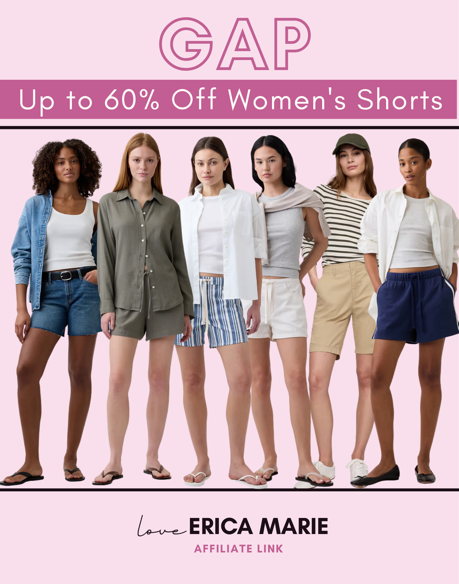 Gap is having up to 60% off all women's shorts! From linen to denim and dolphin styles, they have everything you need to complete your summer beach outfit!

Women's Beach Shorts, Shorts for Summer, Women's Shorts on Sale 

 #LTKootd #LTKSaleAlert