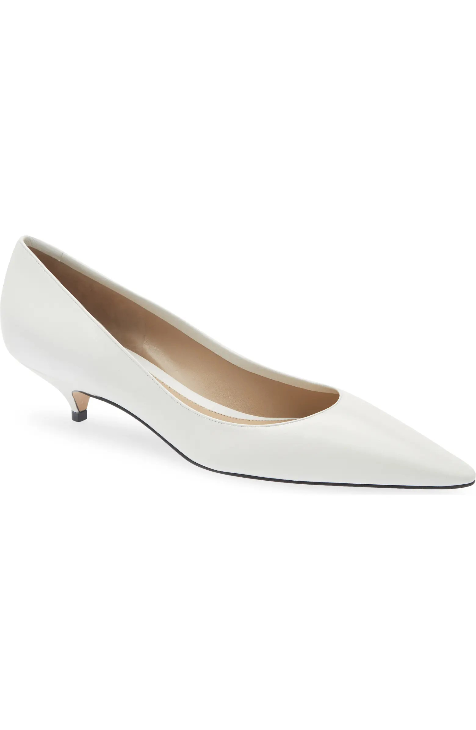 Liiisa Two Pointed Toe Kitten Heel Pump (Women) | Nordstrom