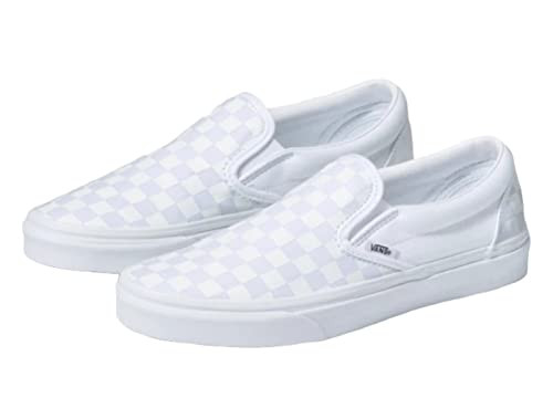 Vans, Classic Slip-On Sneakers (True White/True White Check, 3.5 Men/5 Women) | Amazon (US)