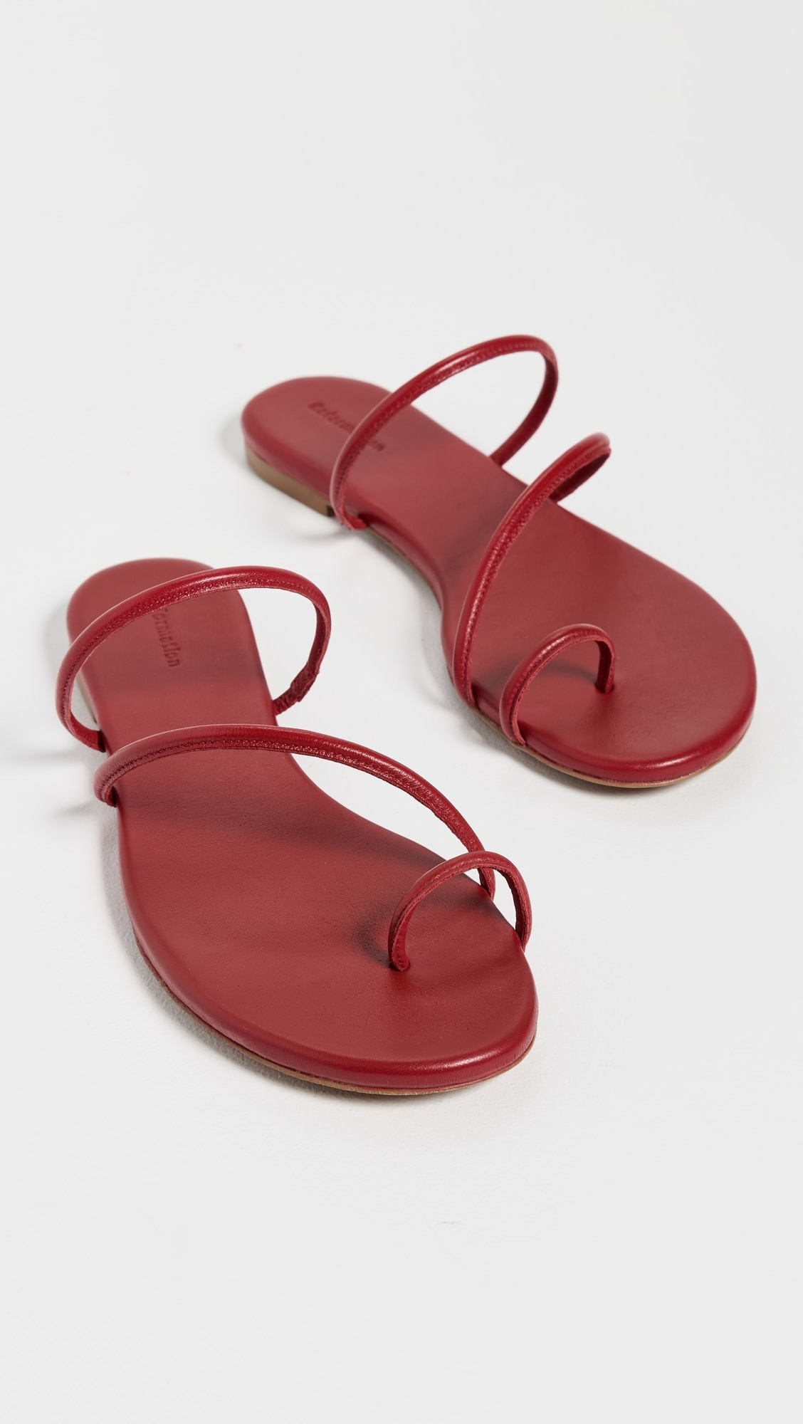 Reformation Ludo Toe Ring Strappy Flat Sandals | Shopbop | Shopbop