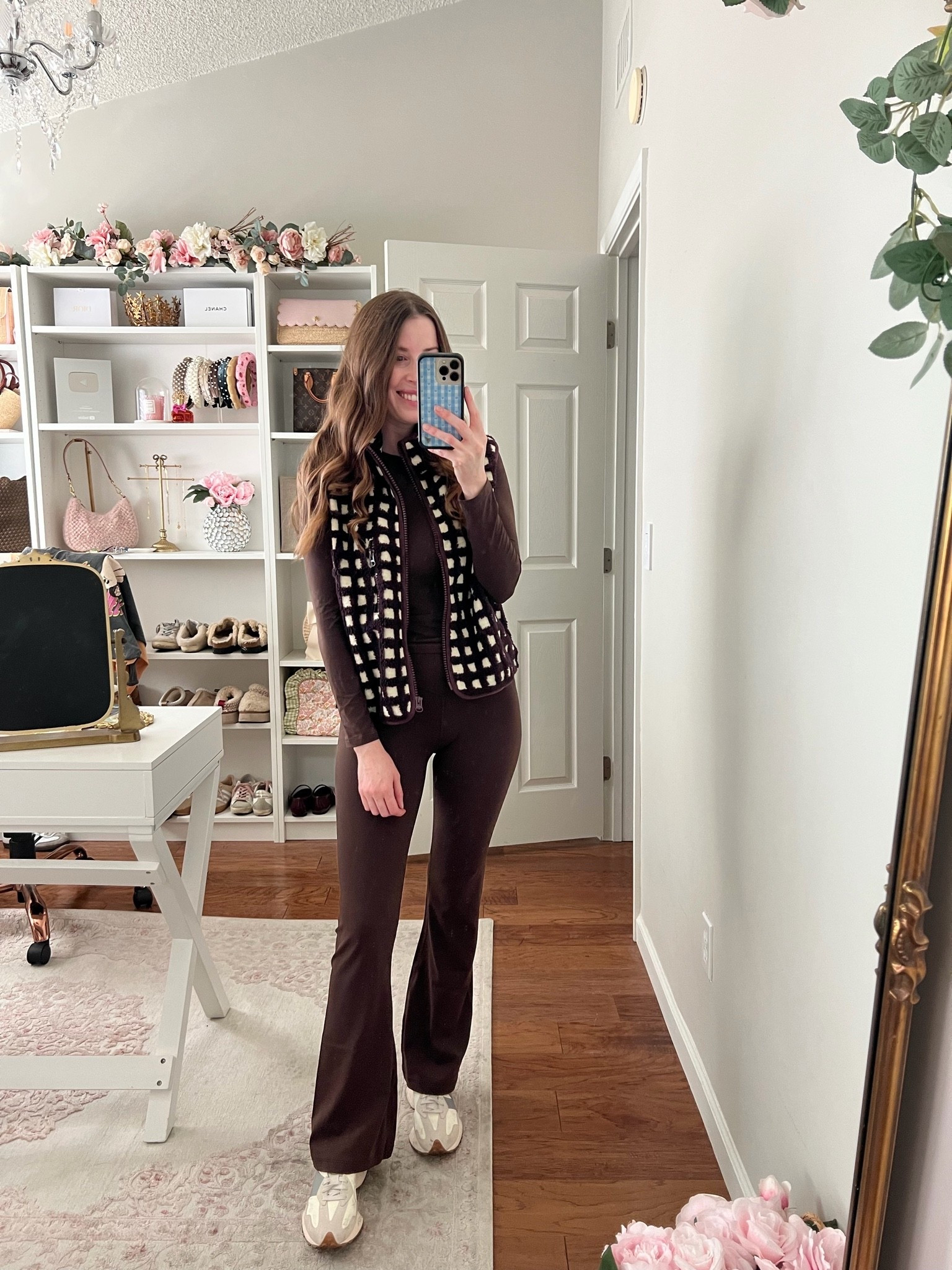 Amazon matching set + vest 🤎🍂