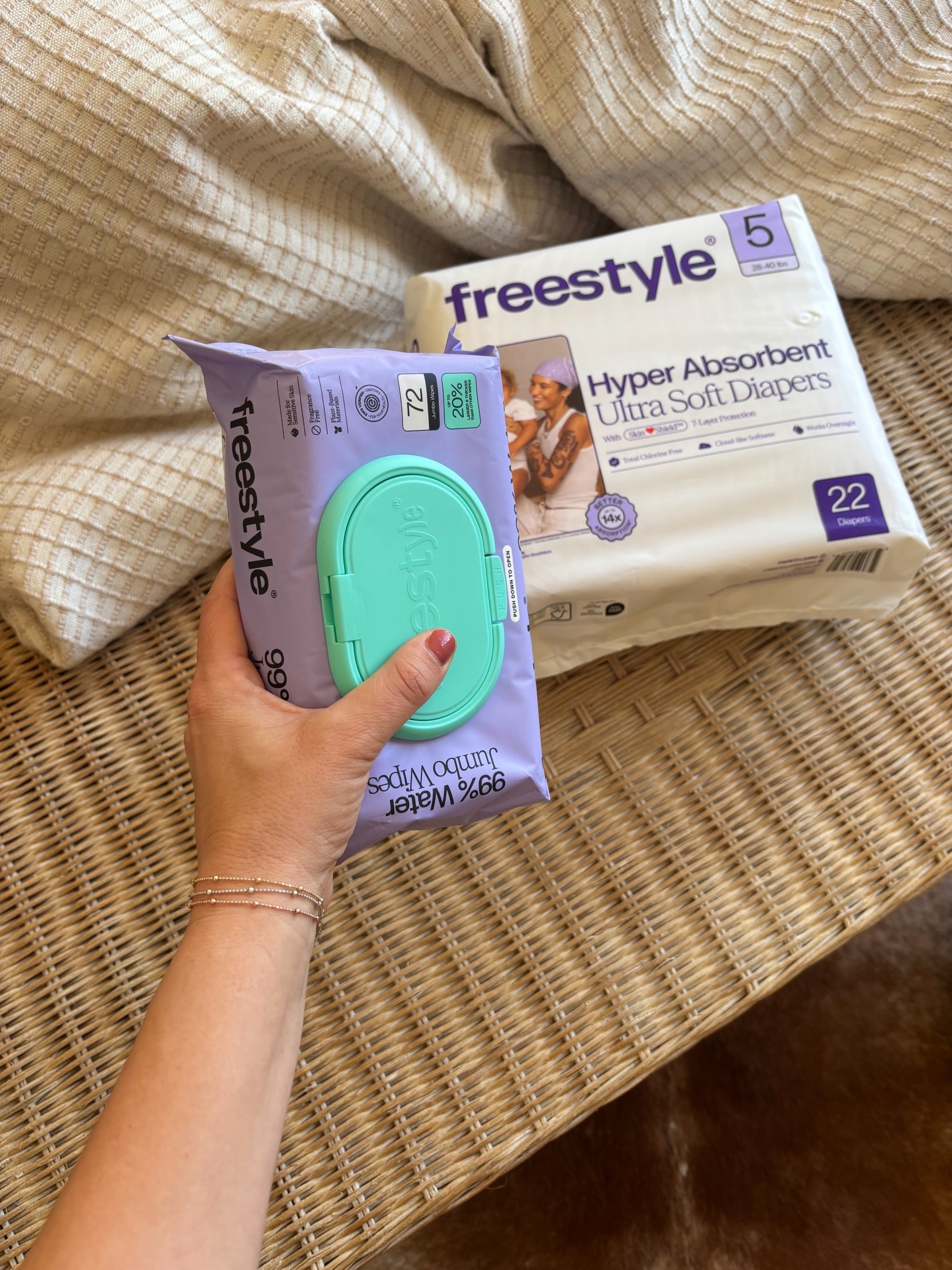 Love these new diapers and wipes! 

#LTKmomlife #LTKBaby
