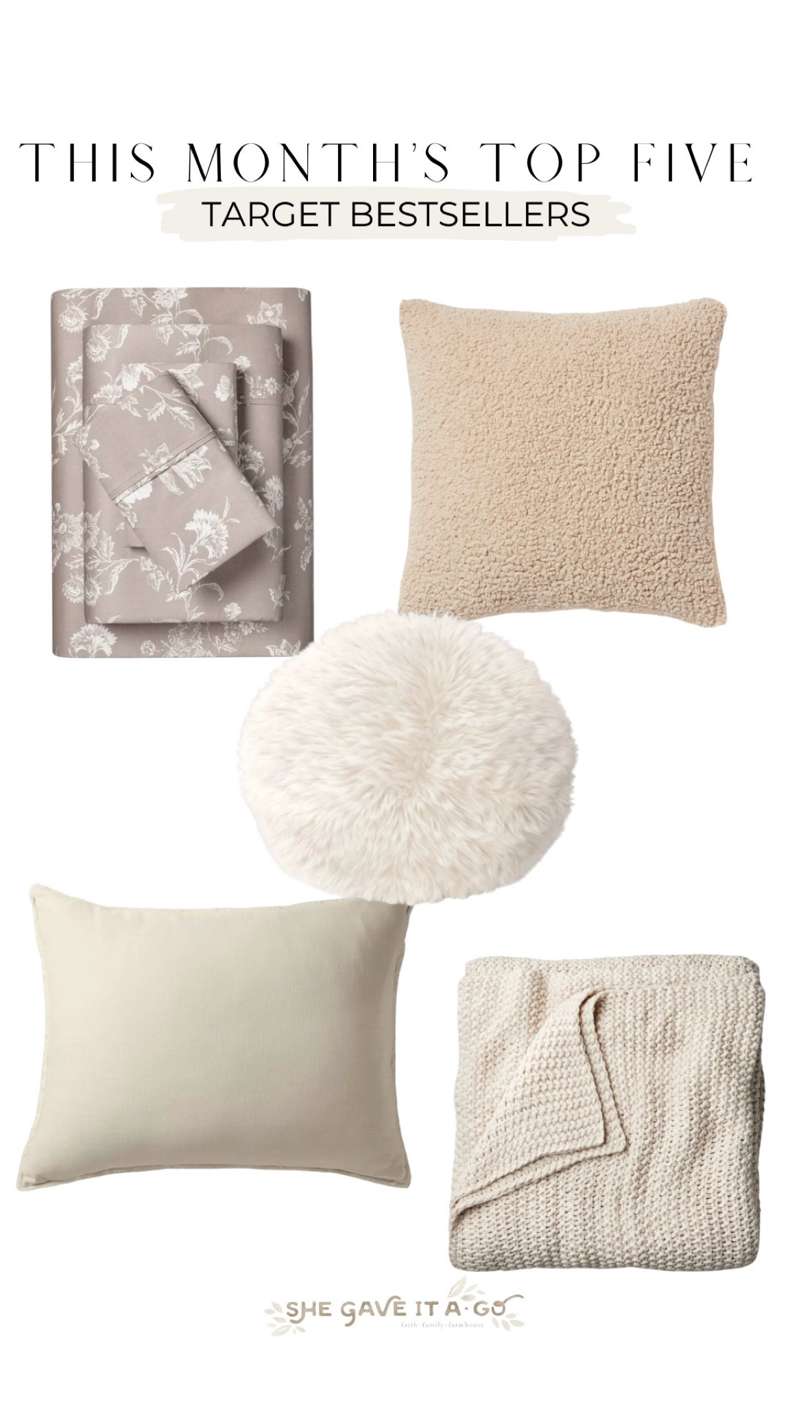 my top 5 bestsellers for target this month!!

#LTKhome #LTKfindsunder100 #LTKGiftGuide
