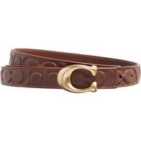 Coach Gürtel - 25Mm Sculpted C Embossed Belt - Gr. L - in Braun - für Damen | Fashionette (DE)