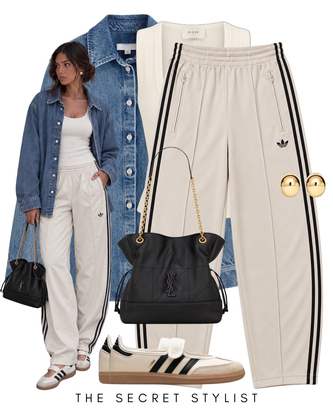 Barrel leg adidas firebirds outfit
Autumn style 
Adidas sambas Mary Jane 
Ysl bag
Autumn fashion 
Denim shirt

#LTKuk #LTKautumn #LTKstyletip