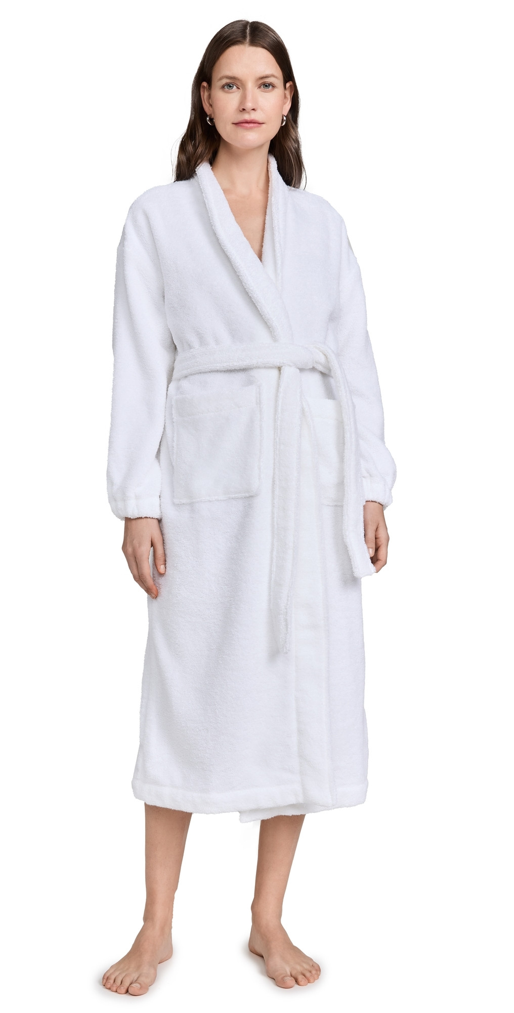Lunya Spa Terry Robe Sincere White M | Shopbop