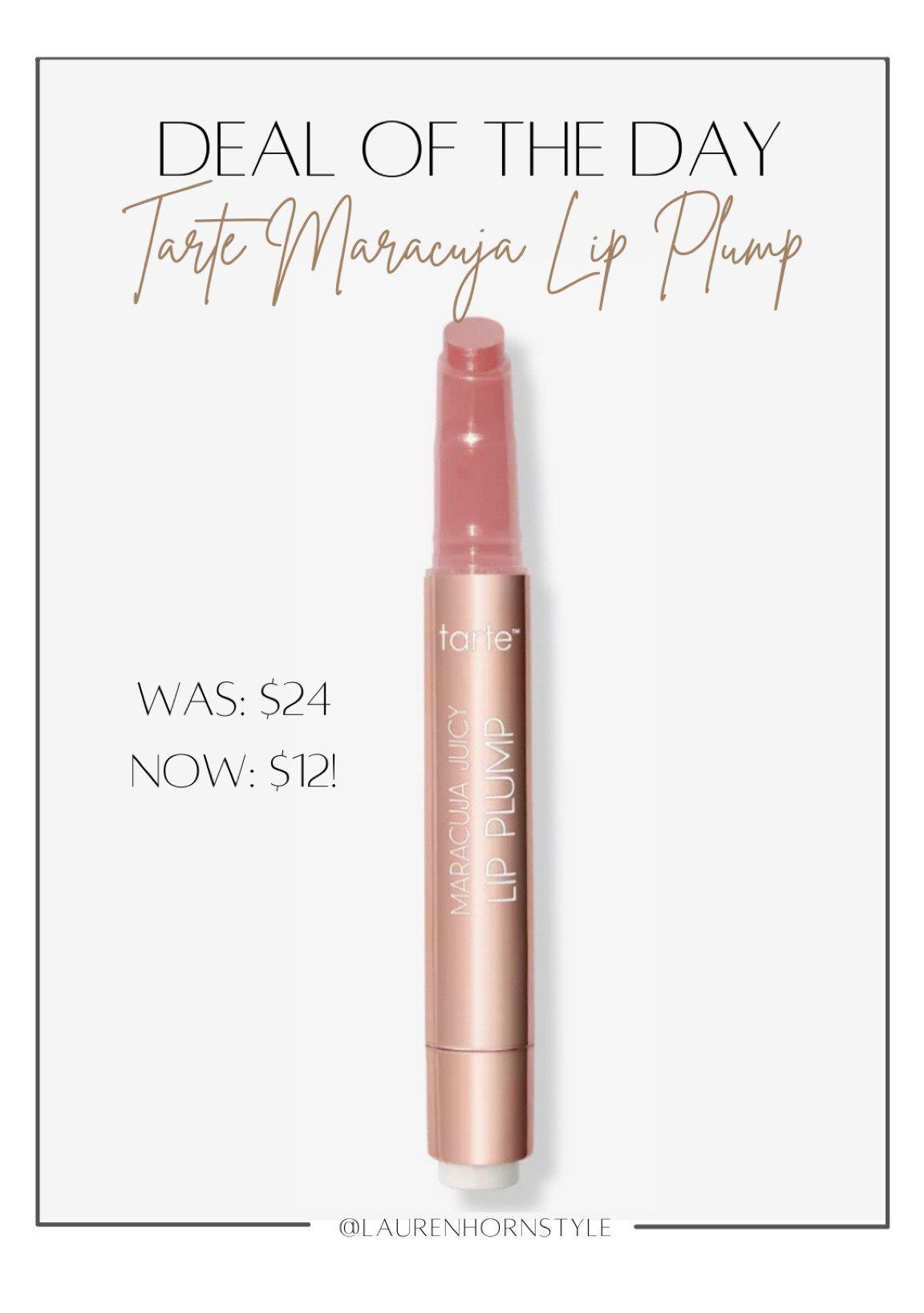 Tarte Maracuja juicy lip plump on major sale!

#LTKitbag #LTKstyletip #LTKbeauty